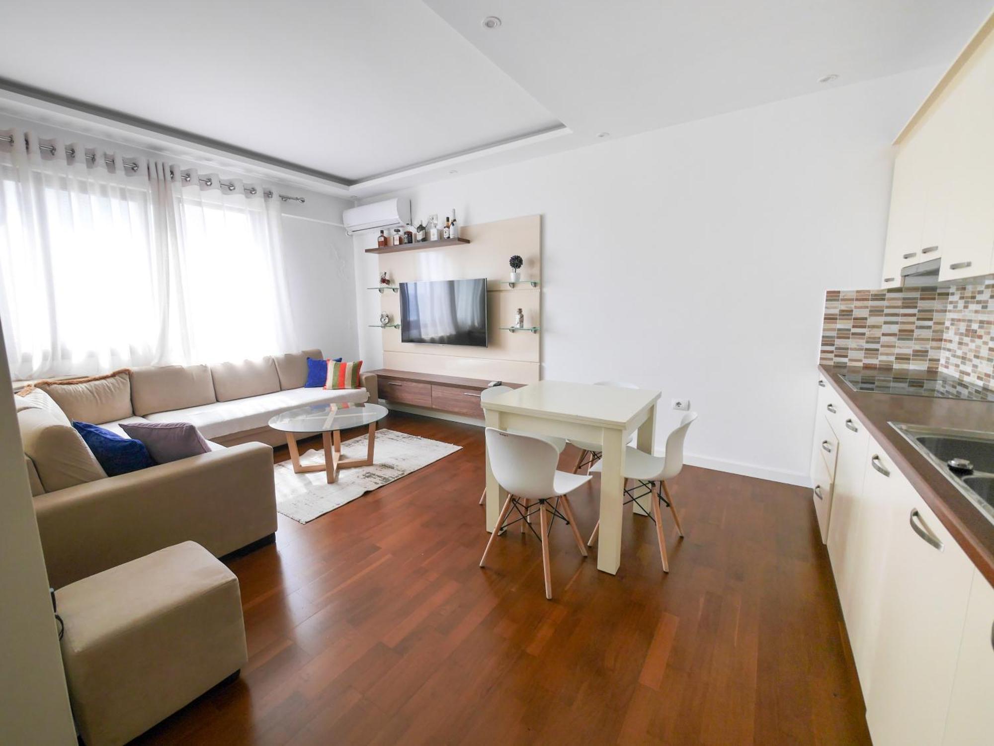 Seaview Apartment Влёра Экстерьер фото