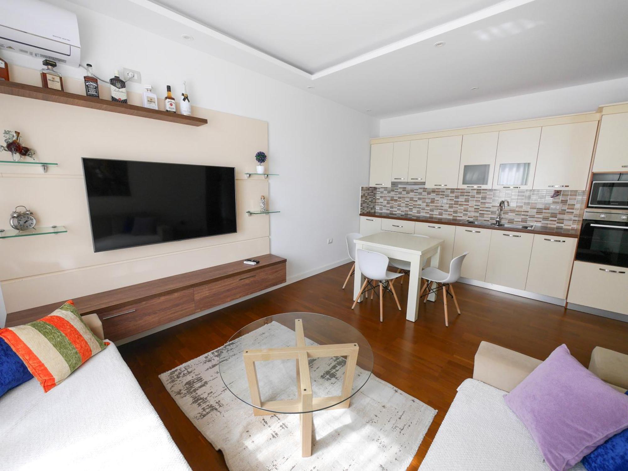 Seaview Apartment Влёра Экстерьер фото